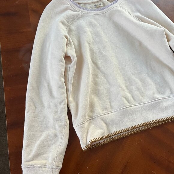 Madewell Stitched/Embroidered Sweatshirt - Picture 7 of 8